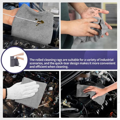 50-Piece Microfibre Car Cleaning Cloths