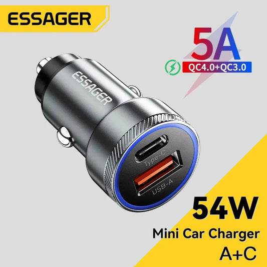 54W Fast Car Charger