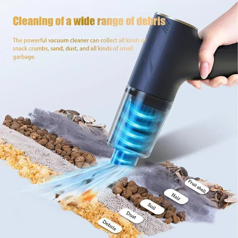 Portable Cordless Car Vacuum Cleaner