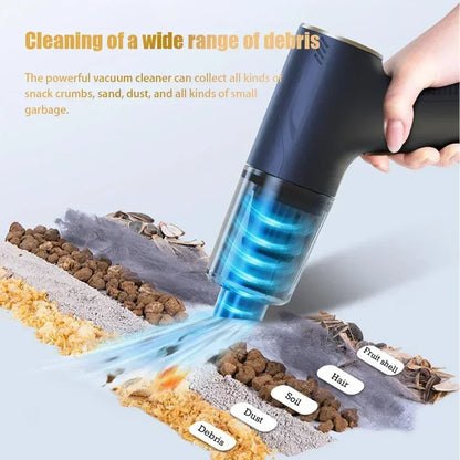 Portable Cordless Car Vacuum Cleaner