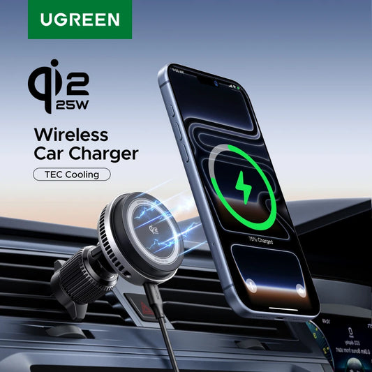 25W Magnetic Wireless Car Charger