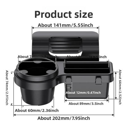 Car Door Side Storage & Cup Holder