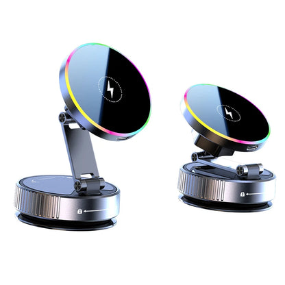 15W Magnetic Wireless Car Phone Holder