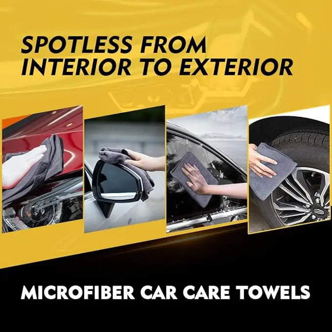 50-Piece Microfibre Car Cleaning Cloths