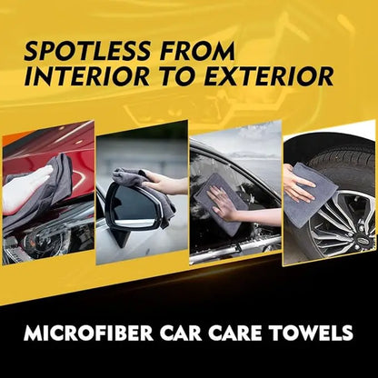 50-Piece Microfibre Car Cleaning Cloths