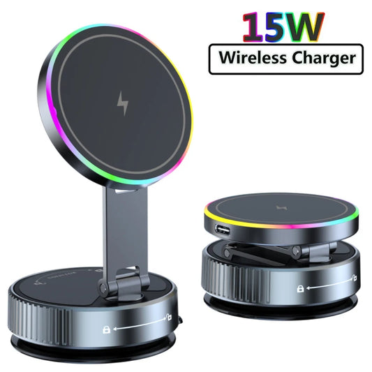 15W Magnetic Wireless Car Phone Holder