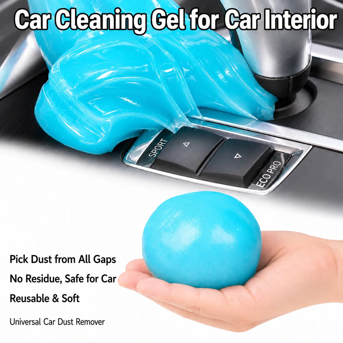 Car Cleaning Gel & Dust Remover