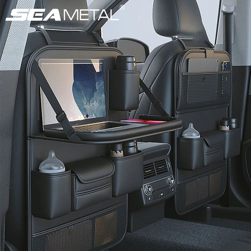 Car Seat Back Organiser with Tray