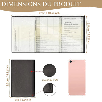 Car Document & Registration Wallet