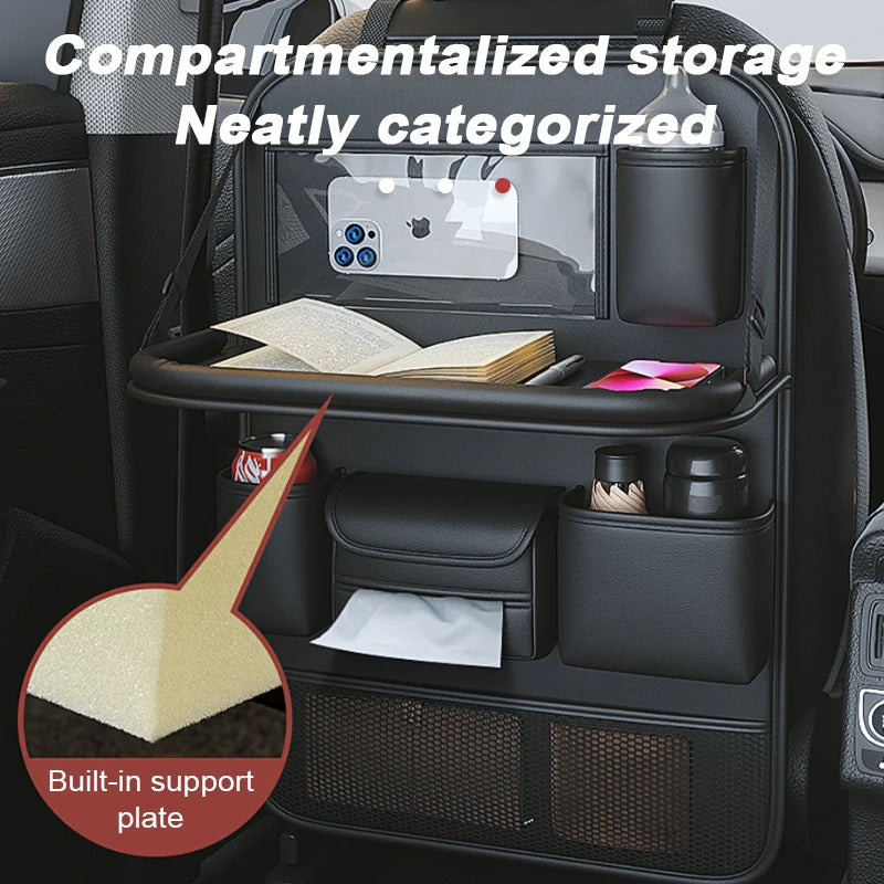 Car Seat Back Organiser with Tray