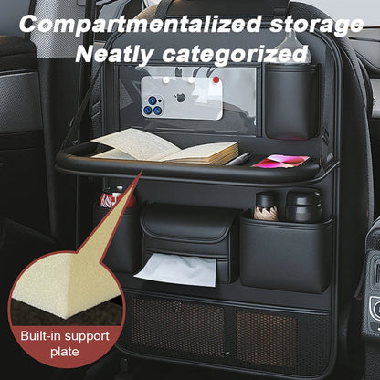Car Seat Back Organiser with Tray