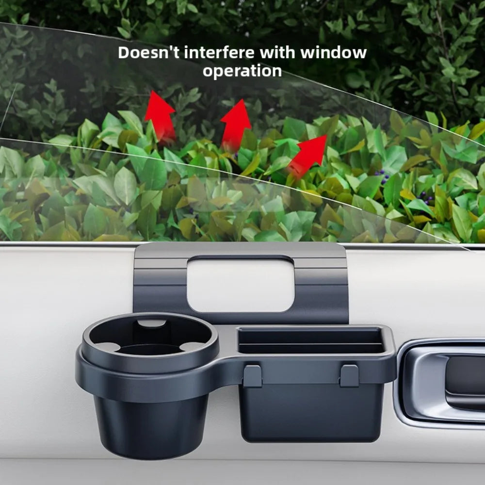 Car Door Side Storage & Cup Holder