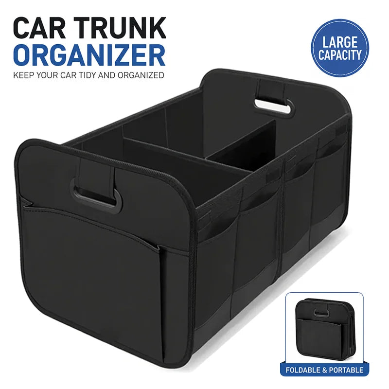 Large Foldable Car Boot Organiser