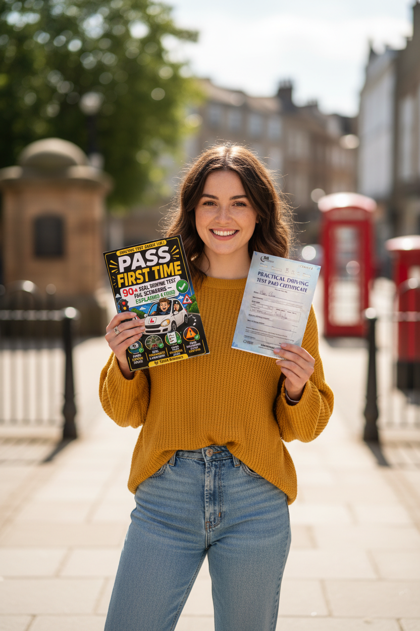 Pass First Time - New Woman with Pass Certificate